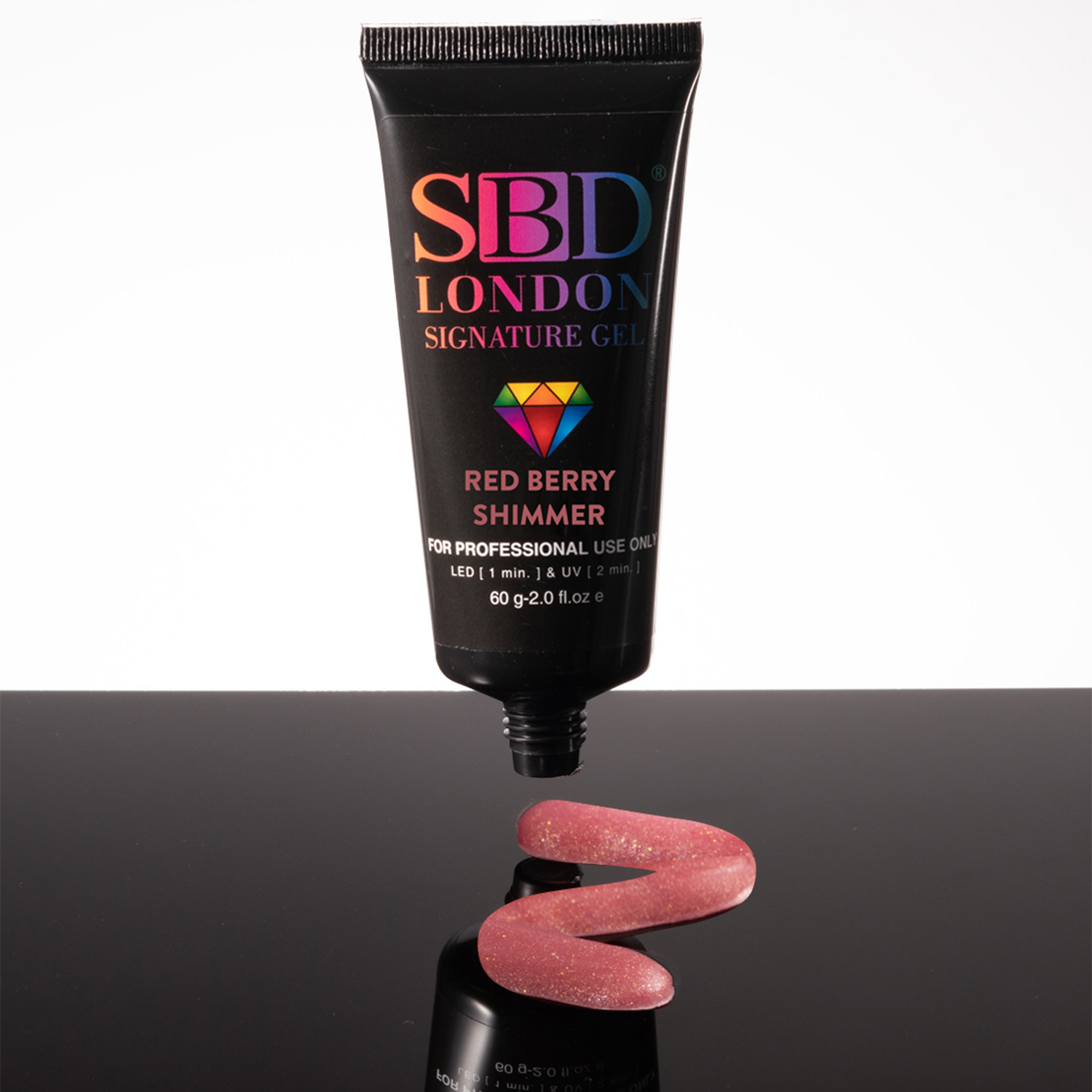 60g Red Berry Shimmer Signature Gel