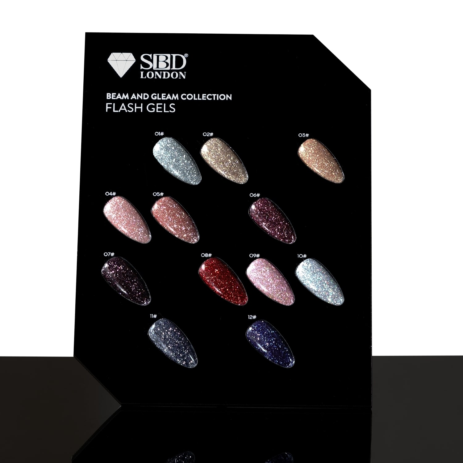 12PC Flash Gels Collection