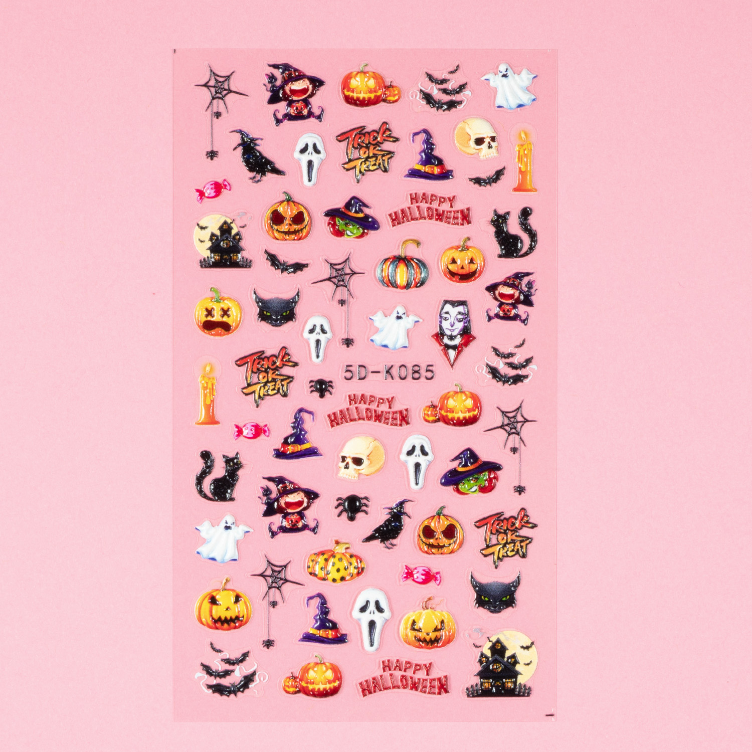 TRICK OR TREAT HALLOWEEN STICKERS