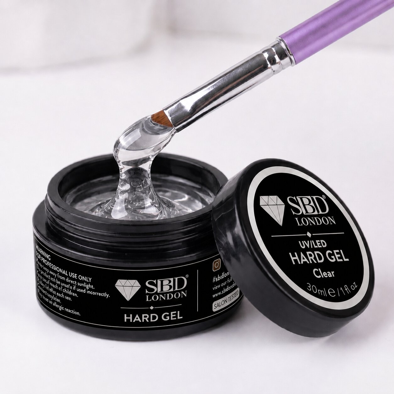 CLEAR HARD GEL – 30G