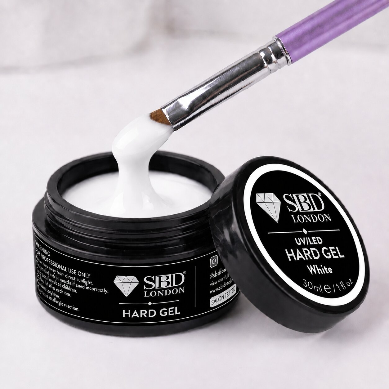 WHITE HARD GEL – 30G
